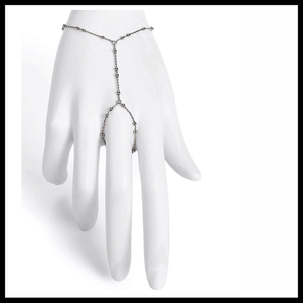 REBECCA MINKOFF BRACELET CHAIN RING - Picture 5 of 5